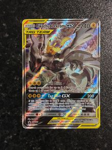 pokemon card Pikachu & zekrom tag team