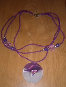 Ocean dolphin pendant
