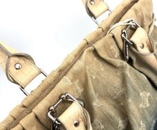 Celine Macadam Denim Tote Bag Authentic