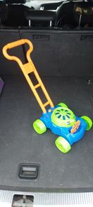 lawn mower bubble machine