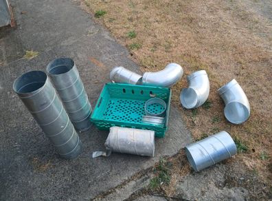 Sink, insulation and ducting