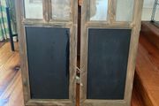 Matching Chalk Boards &amp; Photo Frames