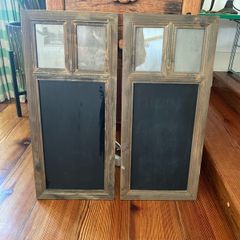 Matching Chalk Boards & Photo Frames