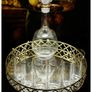 Retro Bohemian Crystal Decanter & Glasses Set Image 8
