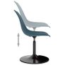 Swivel Dining Chairs 6 pcs Turquoise PP Image 6