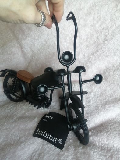 decorative motorbike from habitat