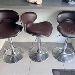 3 x bar stools