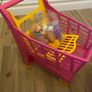 Toy trolley, food, till Image 3