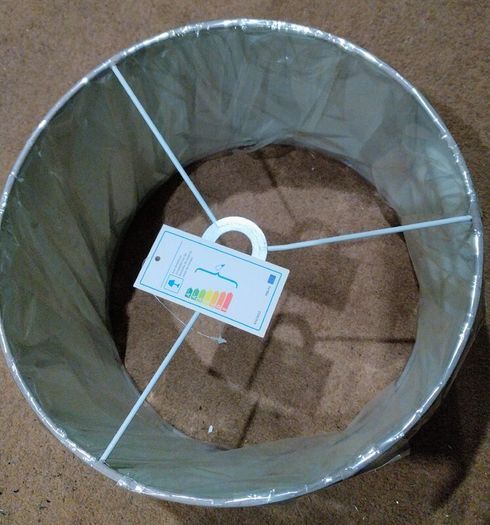 Beidge cloured lampshade