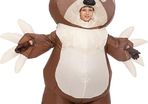 Creations Inflatable Halloween Costume Full Body Sloth Inflatable Costume - Child Unisex 7-10 Years Old Inflatable Costume Brown (FREE POSTAGE)