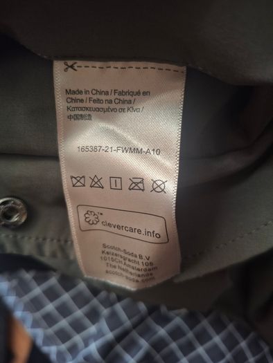 Scotch & Soda Trench Parka XL