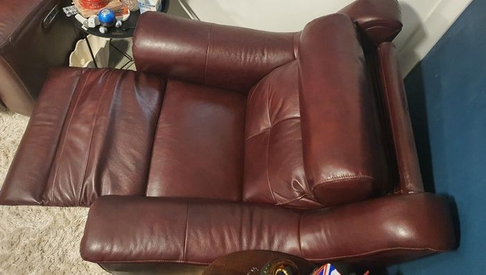 leather sofa in great condition!