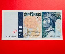 Portugal. 2000  Escudos  1997    Pick 189 (  uncirculated )