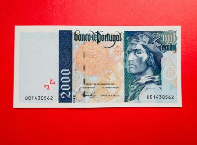 Portugal. 2000  Escudos  1997    Pick 189 (  uncirculated )
