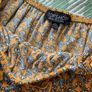 topshop size 8 off shoulder mustard pattern top Image 4
