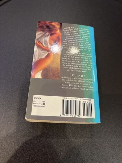 Anne Rice writing as Anne Rampling Belinda Fiction Book