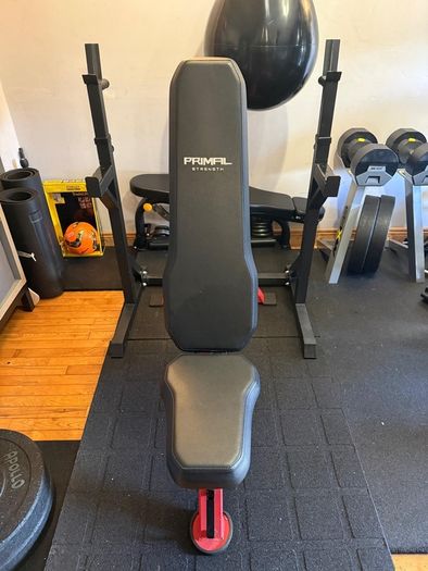 Weights Bench & Bench Press / Squat Rack