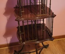 Antique Revolving Bookcase