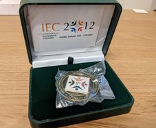 2012  50th International eucharistic conference momento coin issued by