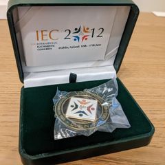 2012  50th International eucharistic conference momento coin issued by