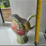 Vintage Fitz & Floyd Omnibus ceramic tulip pitcher 64oz Image 10