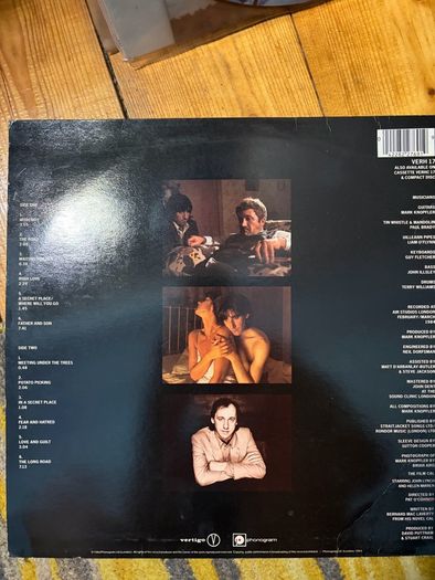 Mark Knopfler vinyl lp
