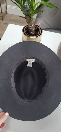 Witchery 100% Wool Grey Fedora - One Size