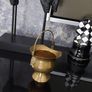 Vintage brass ornament mini coal bucket Image 4
