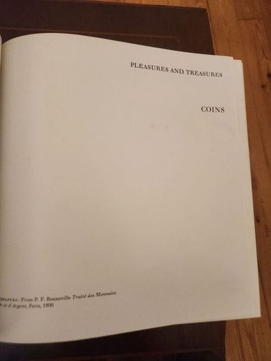 Coins  By John Porteous. Pleasures And Treasures.  Hardback In Good Condition.