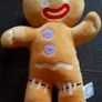 Gingerbread Man 28cm Shrek Plush Toy Image 3
