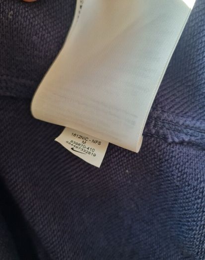 Nike camo full zip hoodie size medium ptp 22" navy in good condition