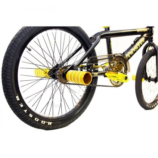 11" Rooster ATTITUDE, 20" Wheel, Black/Gold