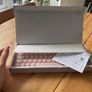 Logitech Pebble Keys 2 K380s Wireless Keyboard | Rose Image 3