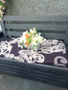 garden bench with storage