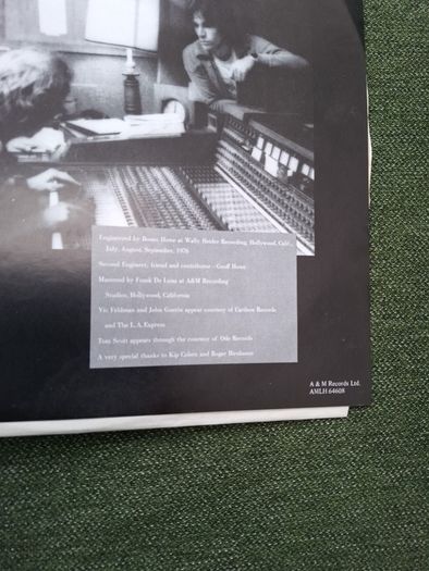 Alessi Vinyl LP From 1976