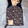 Hybrid Navy Nude Lace Panel Bodycon Midi Dress UK 16 BNWT Occasion Dress Image 6