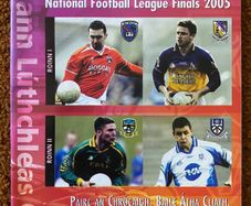 2005 Armagh v Wexford & Monaghan v Meath - GAA National Football League Division 1 & 2 Finals Programme