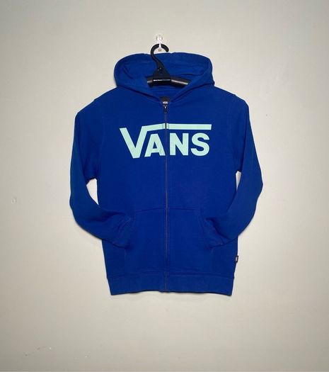 Vans Skatewear Boys Full Zip Hoodie Size Youth Large