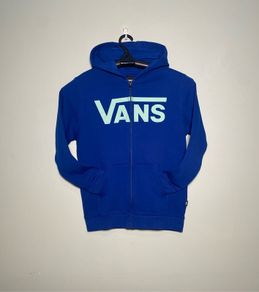 Vans Skatewear Boys Full Zip Hoodie Size Youth Large