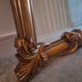 Large Heavy Ornate Gold Mirror Image 3