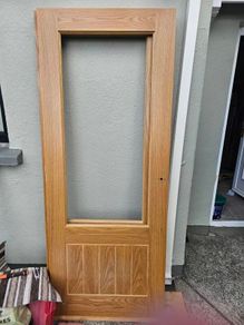 2 x oak deanta dooors