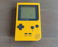 Gameboy Pocket Yellow - original stock