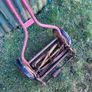 Vintage push lawnmower Image 2