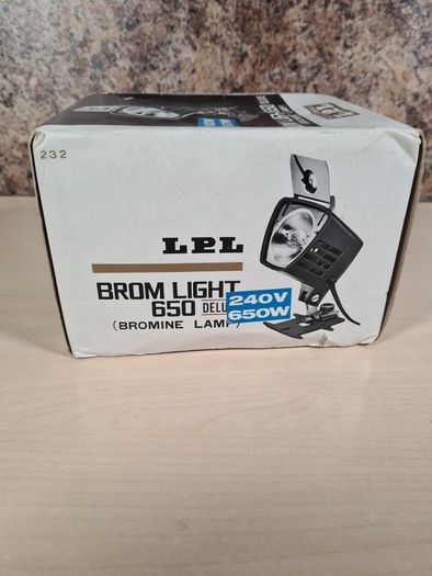 Vintage BROM LIGHT 650 DELUXE bromine lamp