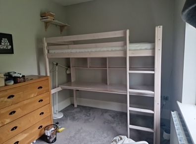 Flexa high bed