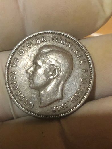 George VI half penny  x 36 Pictures