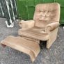 Vintage Celebrity Recliner Armchair  Made in England  1998  Original Image 4