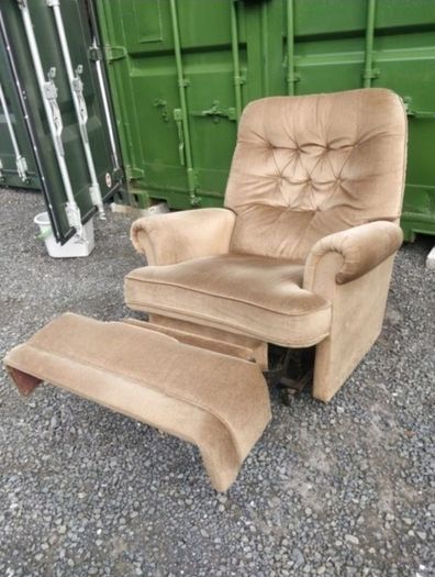 Vintage Celebrity Recliner Armchair  Made in England  1998  Original