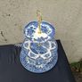 By post only homemade blue cake stand Image 4