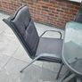 6 seater patio set and parasol Image 5
